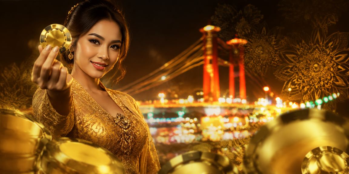 Pemain perempuan tersenyum menikmati bonus cashback platform online
